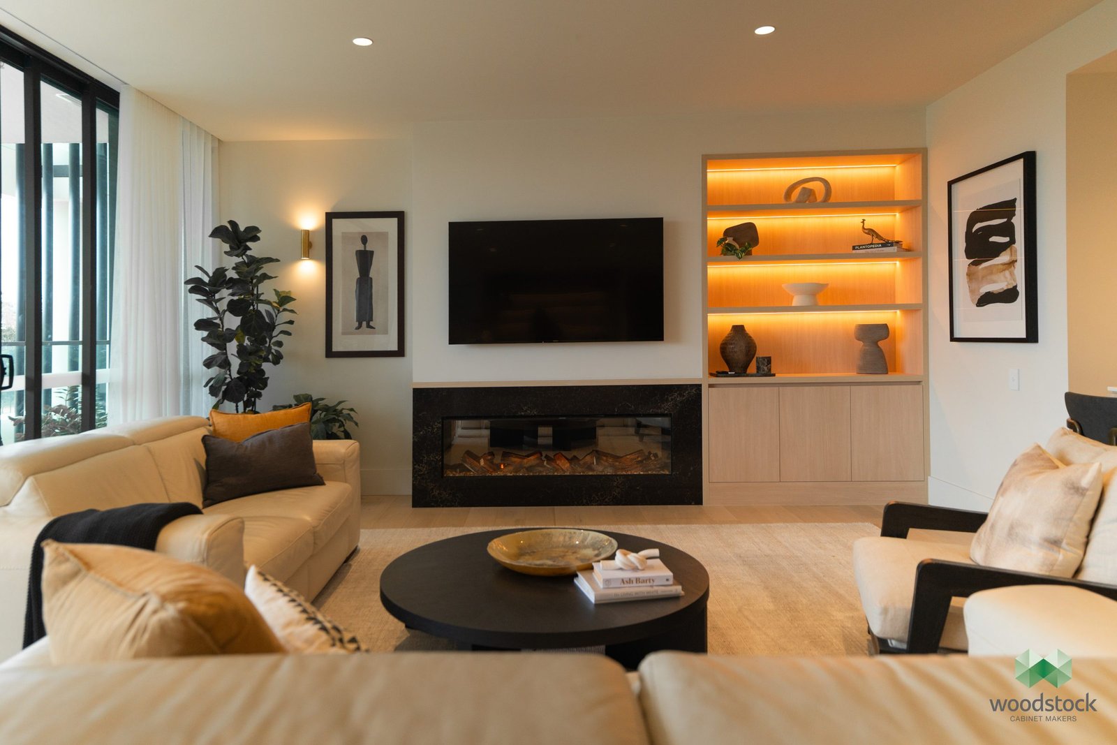 Marie's fireplace surround and cabinetry, Toowong — photography pending